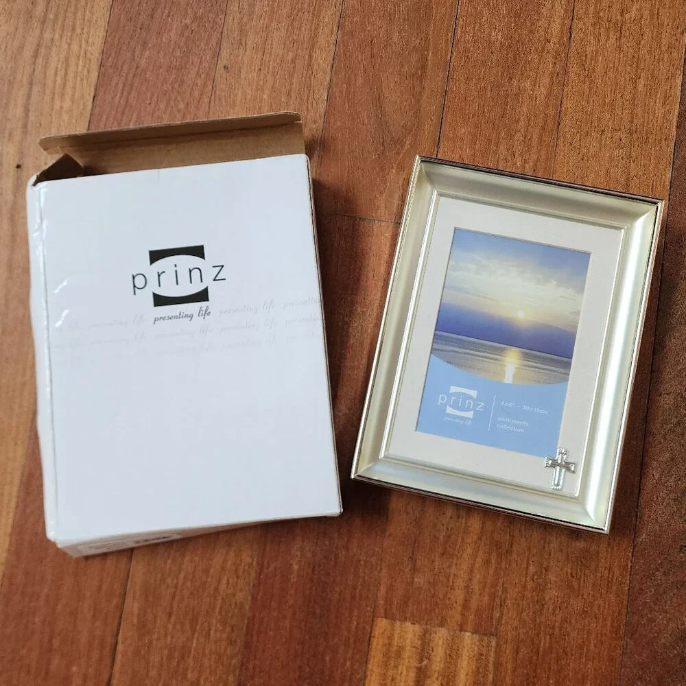 NWT Prinz Faithful Moments Christening/Baptism/Communion Picture Frame